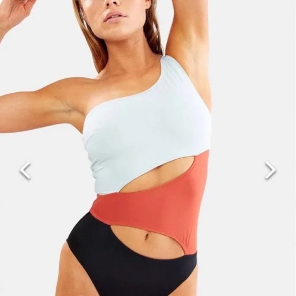 Solid & Striped One Piece